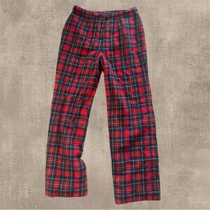 Pendleton Red and Blue Plaid Trousers